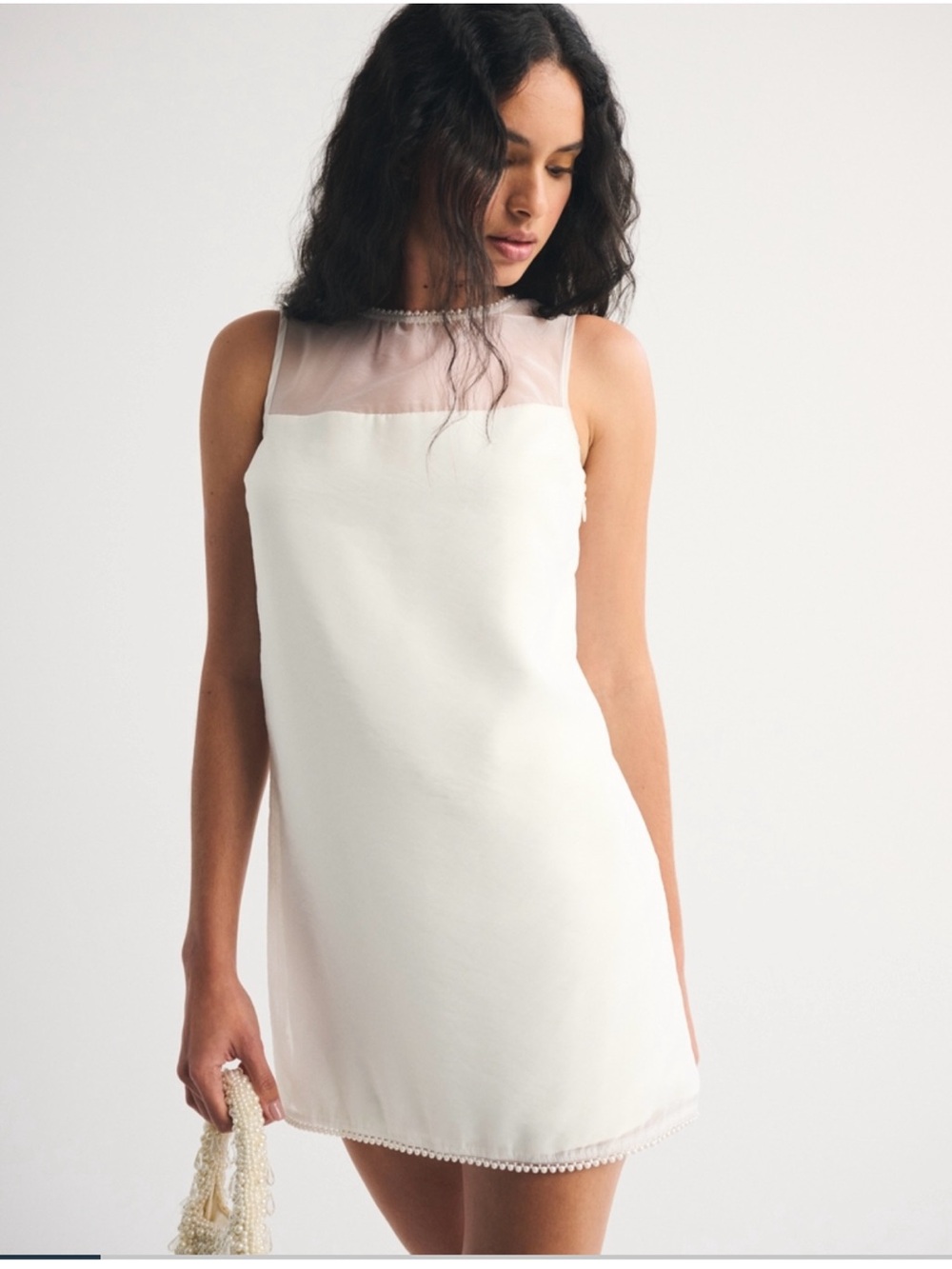 Abercrombie & Fitch Bow Back Mini Dress Small NWT